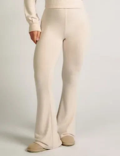 Boux Avenue Womens Margot Flared Lounge Pants - 10 - Cream, Cream