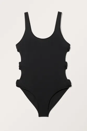Bow Detailed Swimsuit - Black