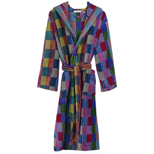 Bown of London Patchwork Luxury Dressing Gown - Multi-colour