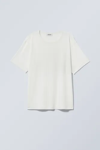 Boxy Relaxed T-shirt - White