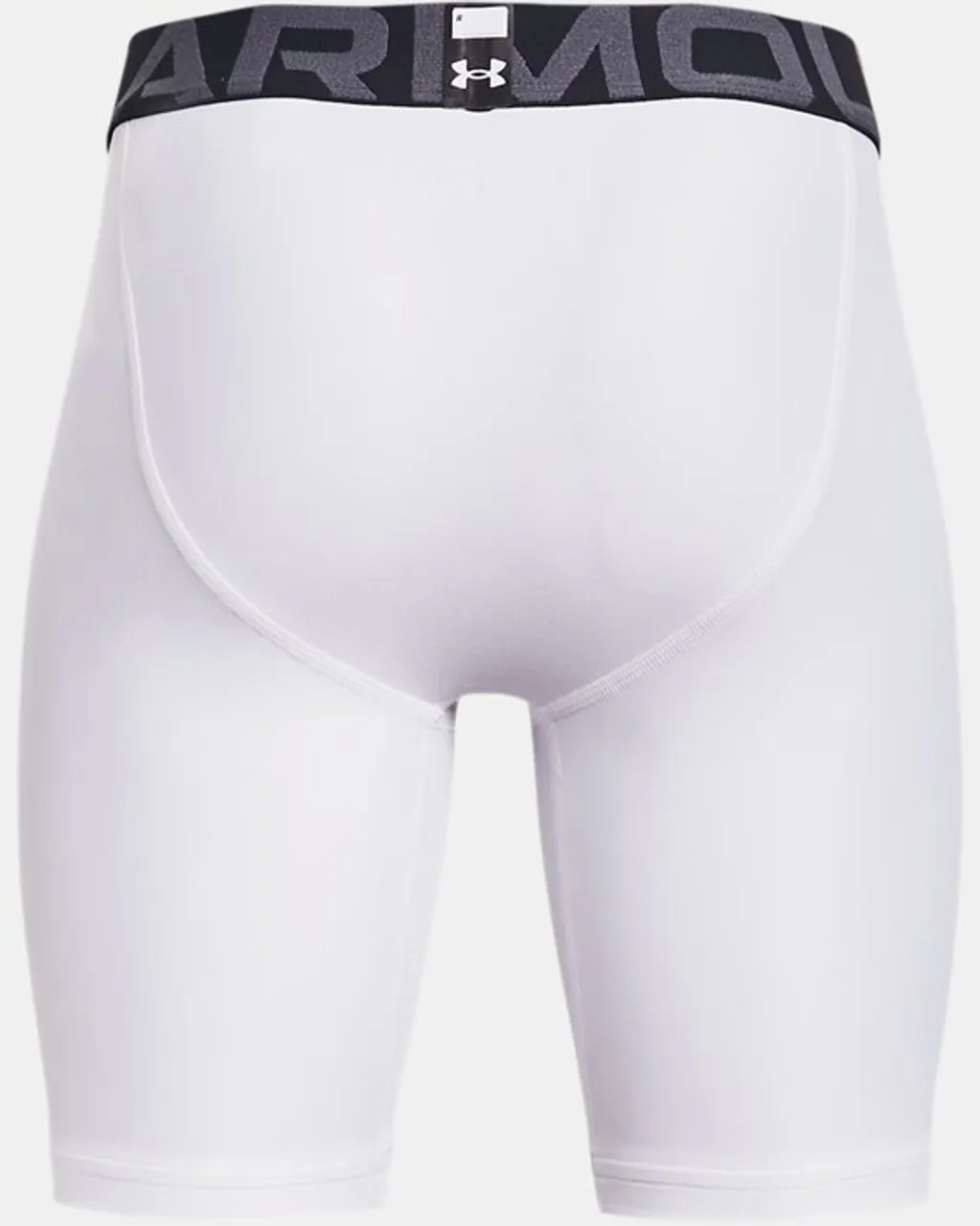 Boys' HeatGear® Armour Shorts White / Black YSM (50 - 54 in)
