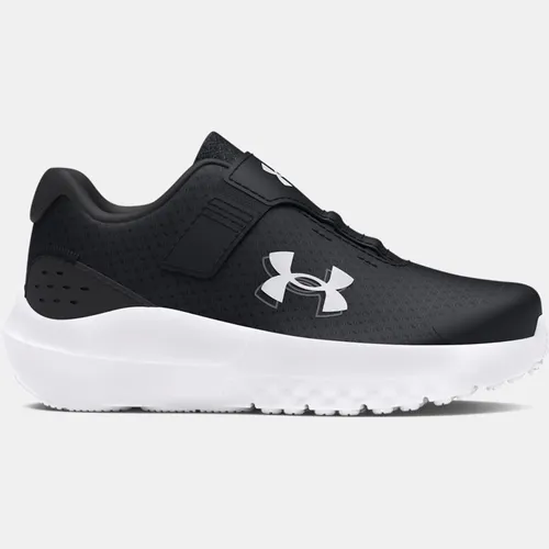 Boys' Infant  Under Armour  Surge 4 AC Running Shoes Black / Anthracite / White