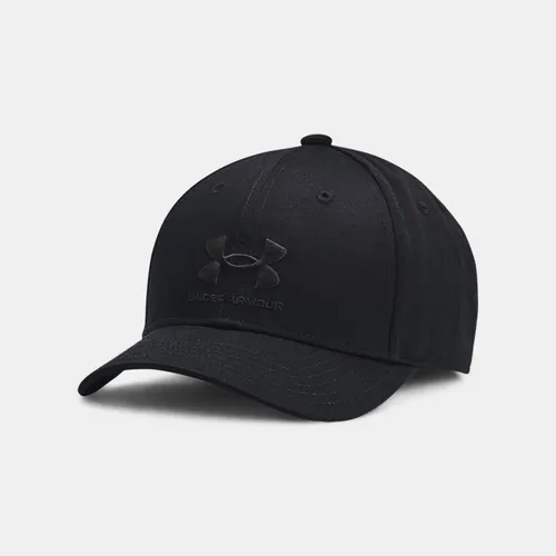 Boys'  Under Armour  Branded Adjustable Cap Black / Black