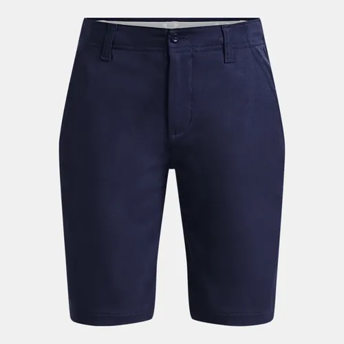 Boys'  Under Armour  Matchplay Shorts Midnight Navy / Halo Gray YMD (54 - 59 in)
