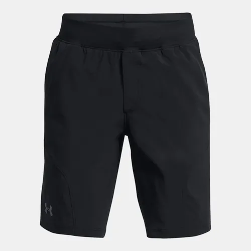 Boys'  Under Armour  Unstoppable Shorts Black / Pitch Gray YLG (59 - 63 in)