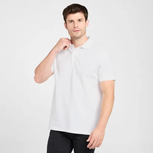 Brasher Men's Polo Shirt - White, White