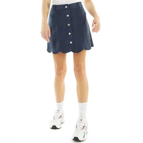 Brave Soul Womens Sherry Skirt Navy