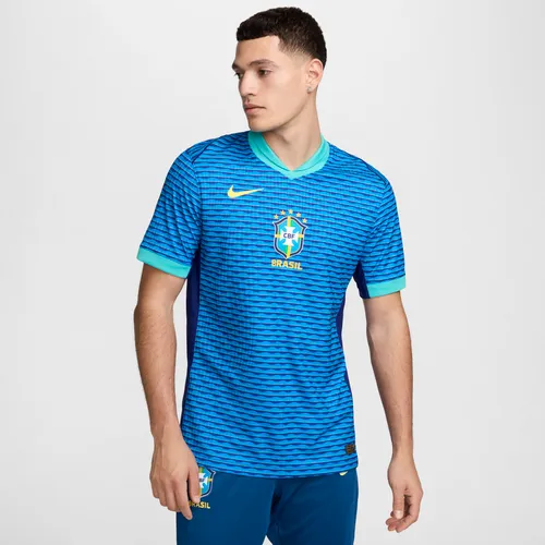 Brazil 2024 Match Away Men's Nike Dri-FIT ADV Football Authentic Shirt - Blue - Polyester