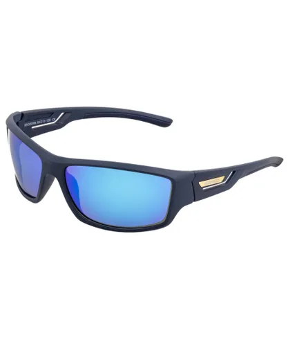 Breed Mens Aquarius Polarized Sunglasses - Navy - One