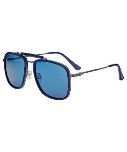 Breed Mens Flyer Polarized Sunglasses - Blue - One