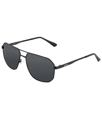 Breed Mens Norma Polarized Sunglasses - Black Stainless Steel - One