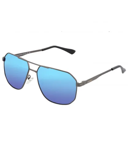 Breed Mens Norma Polarized Sunglasses - Blue Stainless Steel - One