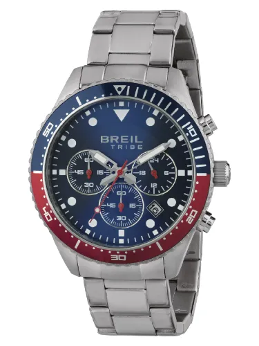 Breil Men Analog Quartz Watch with Stainless Steel Strap