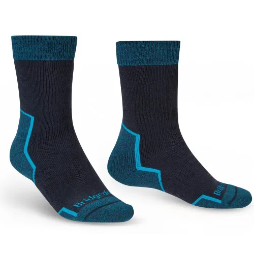Bridgedale Explorer Heavyweight Merino Comfort Boot Sock: Navy: L