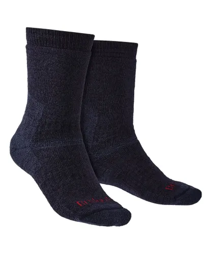 Bridgedale - Mens Outdoor Merino Wool Knee High Socks - Navy