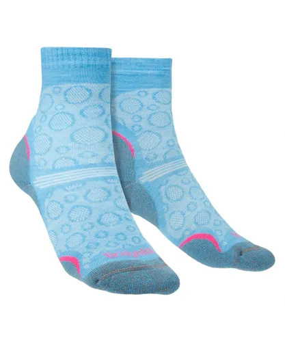 Bridgedale - Womens Hiking Ultralight Merino Wool Socks - Blue