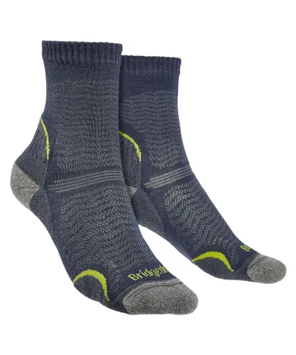 Bridgedale - Womens Hiking Ultralight Merino Wool Socks - Denim - Navy
