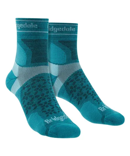 Bridgedale - Womens Ultralight Merino Socks - Teal - Turquoise Merino Wool
