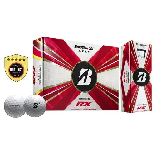 Bridgestone Golf 2022 Tour B RX Golf Balls White