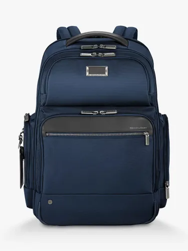 Briggs & Riley AtWork Large Cargo Backpack - Navy - Unisex