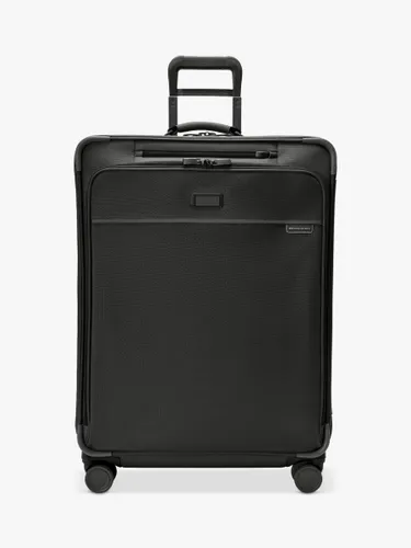 Briggs & Riley Baseline 4-Wheel 74cm Large Expandable Suitcase - Black - Unisex