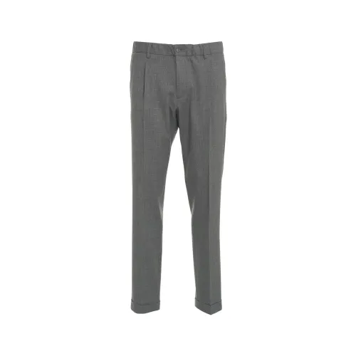 Briglia , Mens Clothing Trousers Grey Ss24 ,Gray male, Sizes: