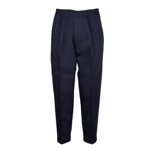 Briglia , Slim-fit Trousers ,Blue male, Sizes: