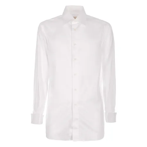 Brioni , Formal Shirts ,White male, Sizes: