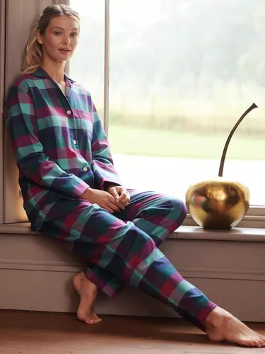 British Boxers Shire Square Brushed Cotton Pyjama Set - Montrose - Female