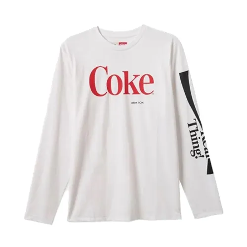 Brixton Coca Cola Real Thing T-Shirt - White