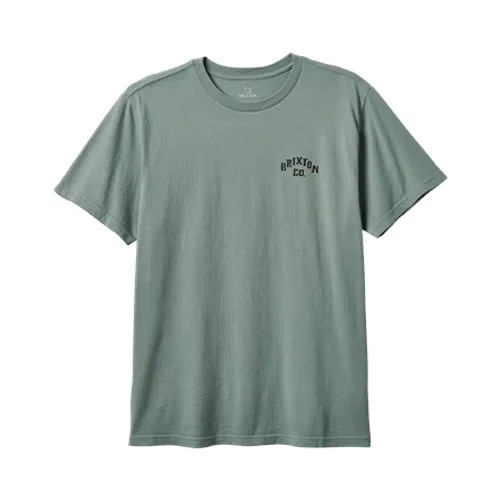 Brixton Homer T-Shirt - Chinois Green Classic Wash