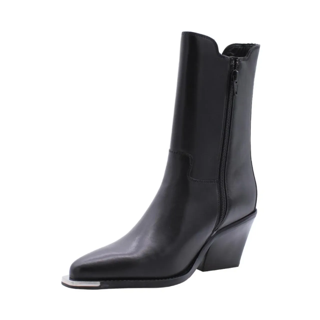 Bronx , Kardinaal Heeled Boots for Women ,Black female, Sizes: