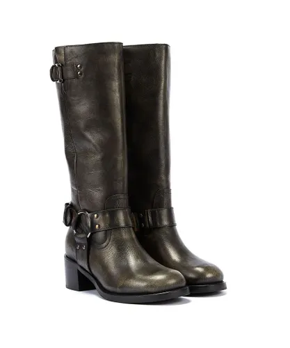 Bronx New-Camperos WoMens Black Boots