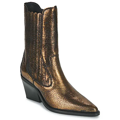 Bronx  NEXT-LOW  women's Low Ankle Boots in Gold