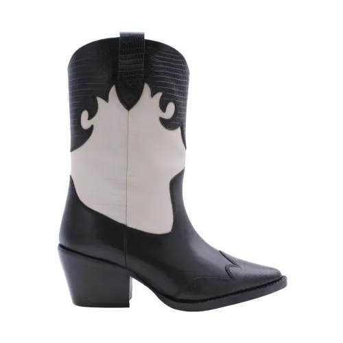Bronx , Western Flair Women`s Cowboy Boots ,Black female, Sizes: