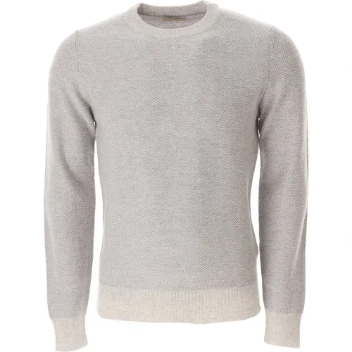 Brooksfield , Brooksfield Sweaters Light Grey ,Gray male, Sizes: