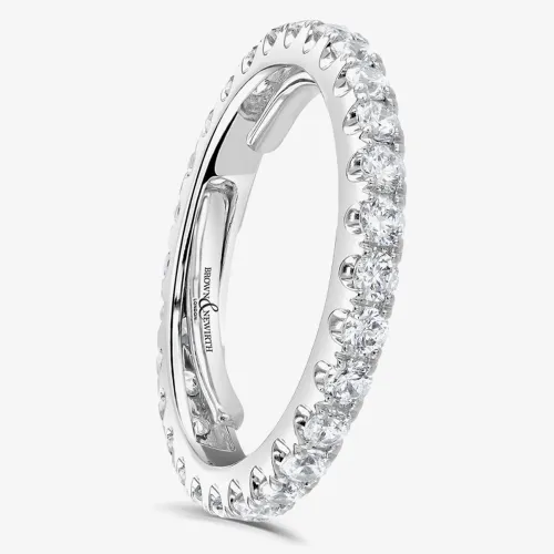 Brown & Newirth Evolution Platinum 1.50ct Diamond Full Eternity Ring ET1023 PLT M