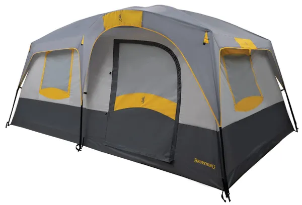 Browning Camping Big Horn Two-Room Tent - Charcoal/Gray