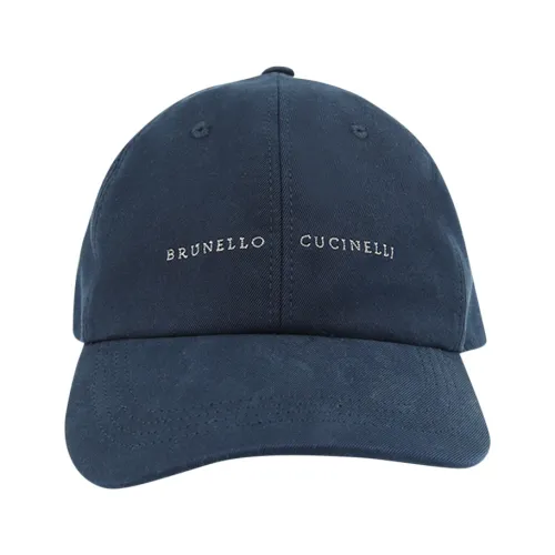 Brunello Cucinelli , Brunello Cucinelli Hats Blue ,Blue male, Sizes: