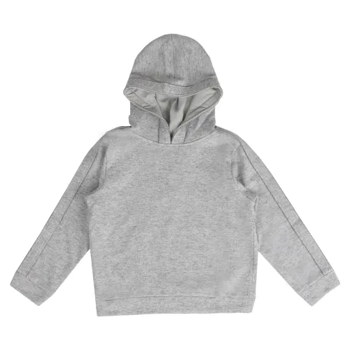 Brunello Cucinelli , Cashmere Hoodie Sweatshirt for Kids ,Gray female, Sizes: