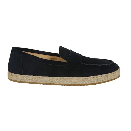 Brunello Cucinelli , Men's Shoes Loafers C6751 Ss24 ,Black male, Sizes: