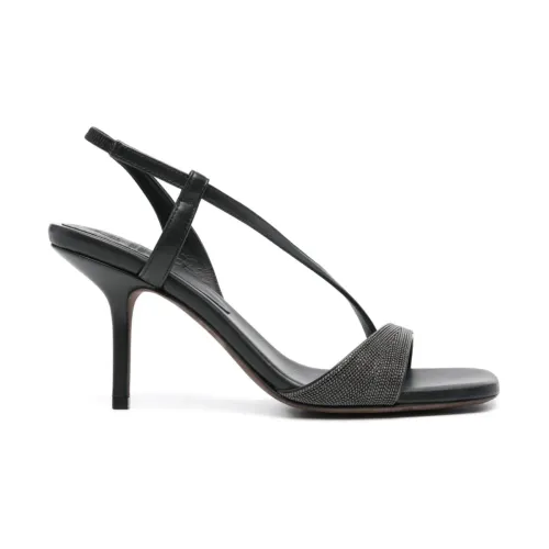 Brunello Cucinelli , Sandals ,Black female, Sizes:
