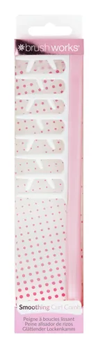 Brushworks Smoothing Curl Comb Pink