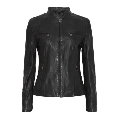 Btfcph , Leather Jacket ,Black female, Sizes: