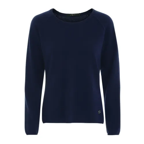 Btfcph , Luxurious Cashmere Sweater 50068 ,Blue female, Sizes: