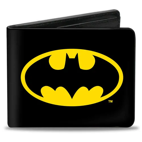 Buckle-Down Men's Bifold Wallet Batman Bi-Fold