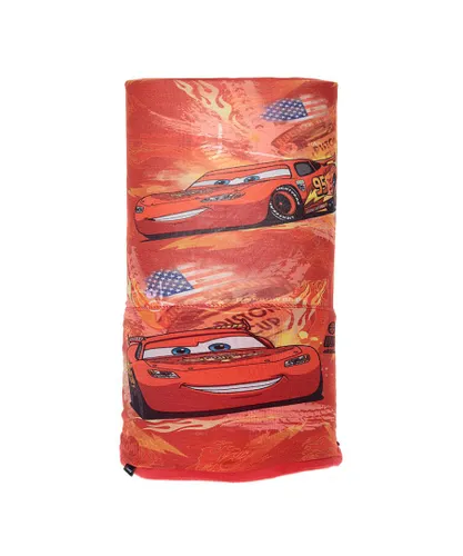 Buff Childrens Unisex The Cars 12400 junior multifunctional fleece-lined tubular - Red - One