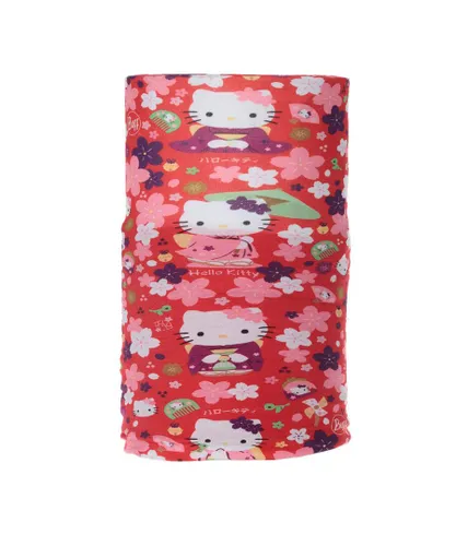 Buff Girls Multifunctional microfiber and fleece tubular Hello Kitty 42100 girl - Multicolour - One