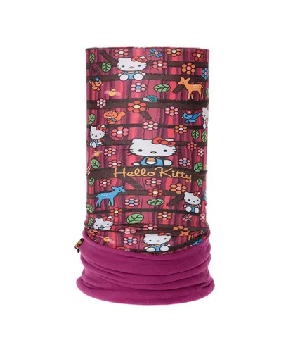 Buff Girls Multifunctional tubular with fleece lining Hello Kitty 10500 girl - Multicolour - One