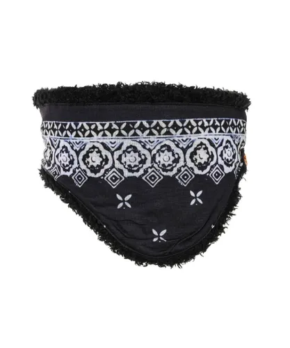 Buff Reversible headband with fleece lining type 56000 unisex - Black - One